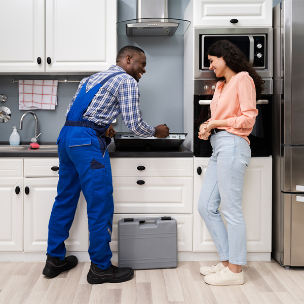 what kind of warranty do you offer on your cooktop repair services in Scalp Level